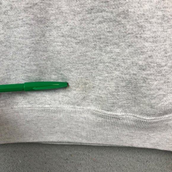 Vintage Disney Character Fashion Mickey Mouse Gray Graphic Pullover Adult - Picture 5 of 10